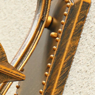 ZOWALA - Vintage Bronze Outdoor Wall Lantern Sconce Image - 6
