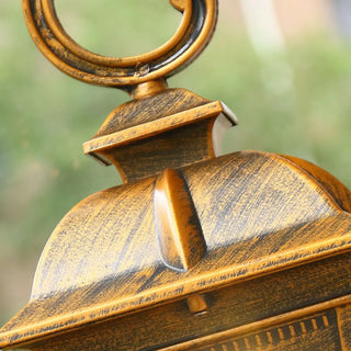 ZOWALA - Vintage Bronze Outdoor Wall Lantern Sconce Image - 8