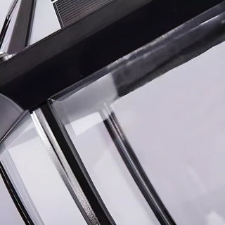 Vintage Clear Glass Panels Outdoor Wall Lantern Light Zawala Image - 9