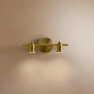 ZOWALA - Vintage Brass Tube 3 Bulb Vanity Light Fixture Image - 5