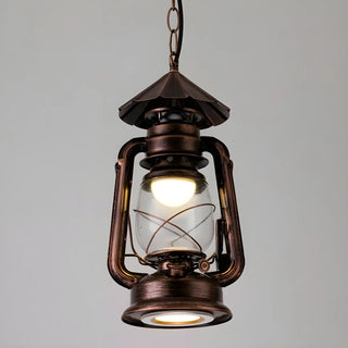 Vintage Antique Restaurant Brass Lantern Pendant Light Zawala Image - 12
