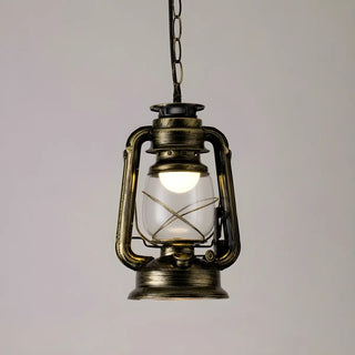 Vintage Antique Restaurant Brass Lantern Pendant Light Zawala Image - 13