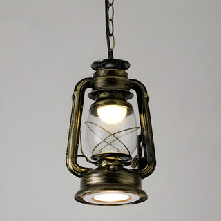 Vintage Antique Restaurant Brass Lantern Pendant Light Zawala Image - 15