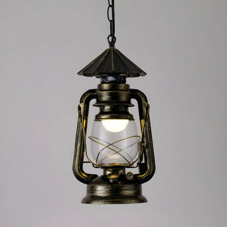 Vintage Antique Restaurant Brass Lantern Pendant Light Zawala Image - 17