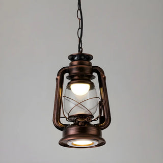 Vintage Antique Restaurant Brass Lantern Pendant Light Zawala Image - 6