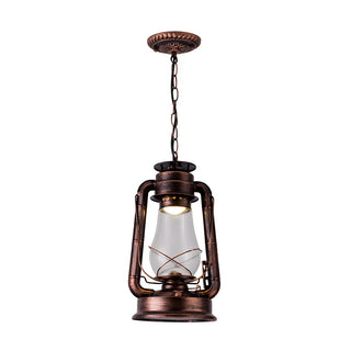 Vintage Antique Restaurant Brass Lantern Pendant Light Zawala Image - 7