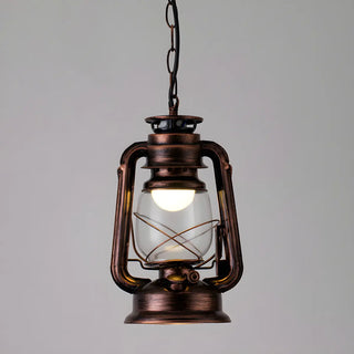 Vintage Antique Restaurant Brass Lantern Pendant Light Zawala Image - 9