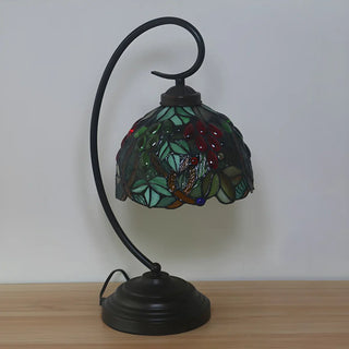 ZOWALA - Tiffany Vintage Metal Desk Lamp Image - 2