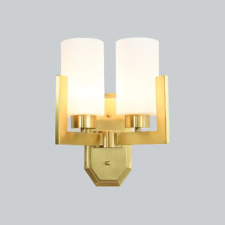 Bedroom Minimalist Gold Faceted Globe Wall Sconce Zawala Image - 25