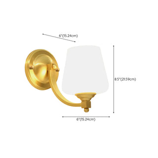 Bedroom Minimalist Gold Faceted Globe Wall Sconce Zawala #size