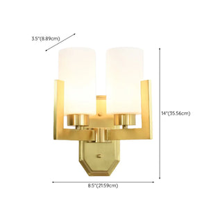 Bedroom Minimalist Gold Faceted Globe Wall Sconce Zawala Image - 37