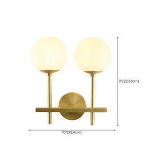 Bedroom Minimalist Gold Faceted Globe Wall Sconce Zawala Image - 41