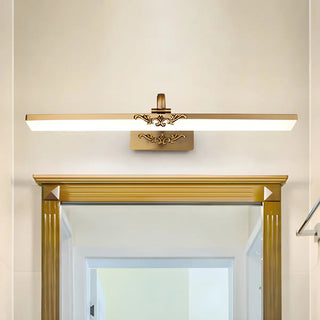 Bedroom Vintage Ultra-Thin  Bronze LED Vanity Light Zawala Image - 2