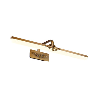 Bedroom Vintage Ultra-Thin  Bronze LED Vanity Light Zawala Image - 3
