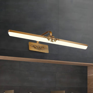 Bedroom Vintage Ultra-Thin  Bronze LED Vanity Light Zawala Image - 8