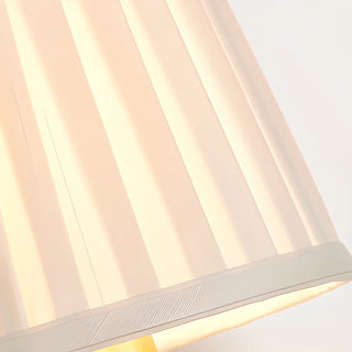 Simplistic Gold Cylinder Fabric Bedroom Wall Sconce Zawala Image - 25