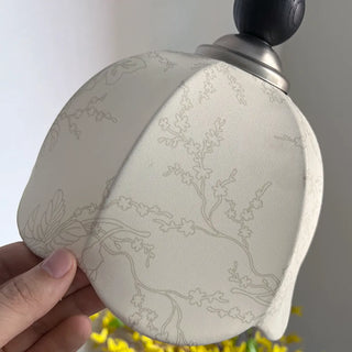 ZOWALA - Vintage Mini Dome Fabric Wall Light Image - 10