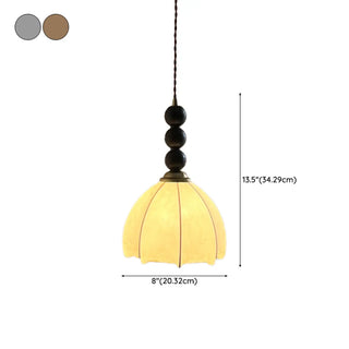 ZOWALA - Vintage Mini Dome Fabric Wall Light Image - 14