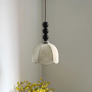 ZOWALA - Vintage Mini Dome Fabric Wall Light Image - 3