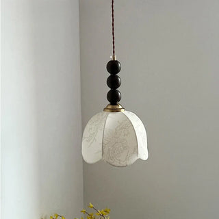 ZOWALA - Vintage Mini Dome Fabric Wall Light Image - 4