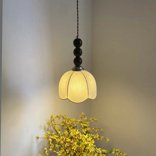 ZOWALA - Vintage Mini Dome Fabric Wall Light Image - 5