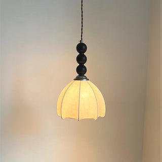ZOWALA - Vintage Mini Dome Fabric Wall Light Image - 6