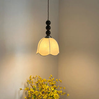ZOWALA - Vintage Mini Dome Fabric Wall Light Image - 8