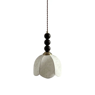 ZOWALA - Vintage Mini Dome Fabric Wall Light Image - 9