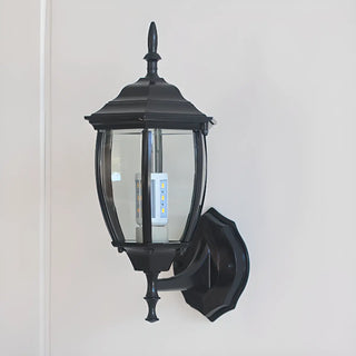 Waterproof Vintage Black Outdoor Wall Lantern Light Zawala Image - 3
