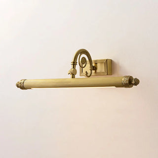 Rotating Vintage Gold Linear LED Metal Vanity Light Zawala Image - 5