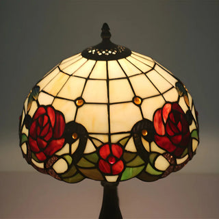 Fashion Tiffany Glass Shade Dragonfly Decor Table Lamp Zawala Image - 12