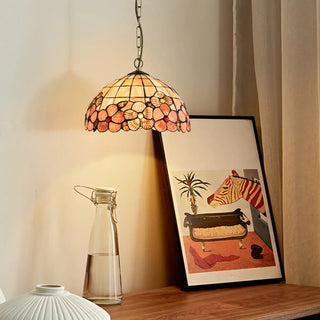 ZOWALA - Dome Shell Living Room Multi-Color Pendant Light Image - 1