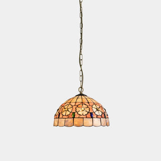 ZOWALA - Dome Shell Living Room Multi-Color Pendant Light Image - 10