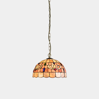 ZOWALA - Dome Shell Living Room Multi-Color Pendant Light Image - 13