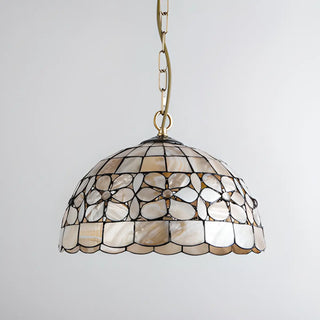 ZOWALA - Dome Shell Living Room Multi-Color Pendant Light Image - 16