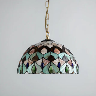 ZOWALA - Dome Shell Living Room Multi-Color Pendant Light Image - 20