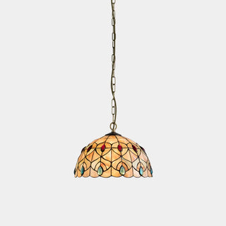 ZOWALA - Dome Shell Living Room Multi-Color Pendant Light Image - 6