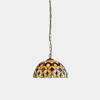 ZOWALA - Dome Shell Living Room Multi-Color Pendant Light Image - 7