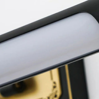 Vintage Adjustable Tube Black Metal Vanity Light Zawala Image - 9