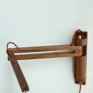 ZOWALA - Vintage Adjustable Swing Arm Wall Sconce Image - 11