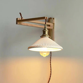 ZOWALA - Vintage Adjustable Swing Arm Wall Sconce Image - 6