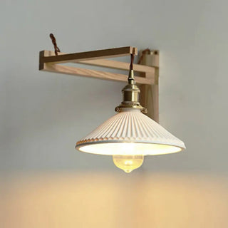 ZOWALA - Vintage Adjustable Swing Arm Wall Sconce Image - 7
