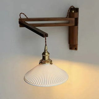 ZOWALA - Vintage Adjustable Swing Arm Wall Sconce Image - 8