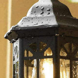 Vintage Waterproof Outdoor Wall Lantern Light Image - 10
