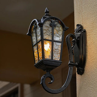 Vintage Weather-Resistant Outdoor Wall Lantern Light Zawala Image - 1
