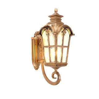 Vintage Weather-Resistant Outdoor Wall Lantern Light Zawala Image - 10