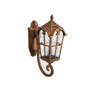 Vintage Weather-Resistant Outdoor Wall Lantern Light Zawala Image - 8