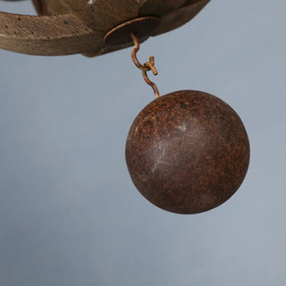 ZOWALA - Walnut Wood Candle Chain Empire Chandelier Image - 14