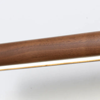 ZOWALA - Modern Wood Grain Tube LED Bathroom Vanity Light Image - 10