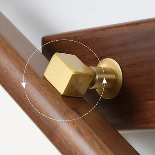 ZOWALA - Modern Wood Grain Tube LED Bathroom Vanity Light Image - 9